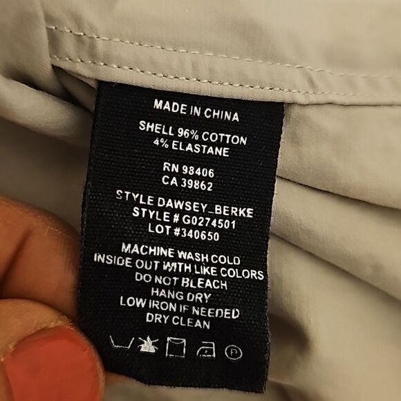 THEORY BUTTON DOWN SHIRT SIZE MEDIUM - Picture 7 of 8